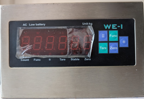 Indicatore peso laumas i - di, we-i